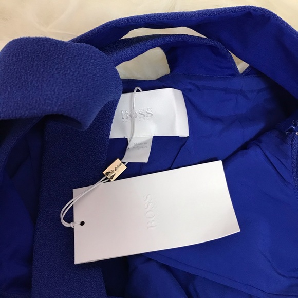 HUGO BOSS DAPHIMA CRISS CROSS SLEEVELESS DRESS - Picture 5 of 8